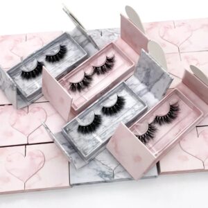 Faux cils en 100 % vison naturel