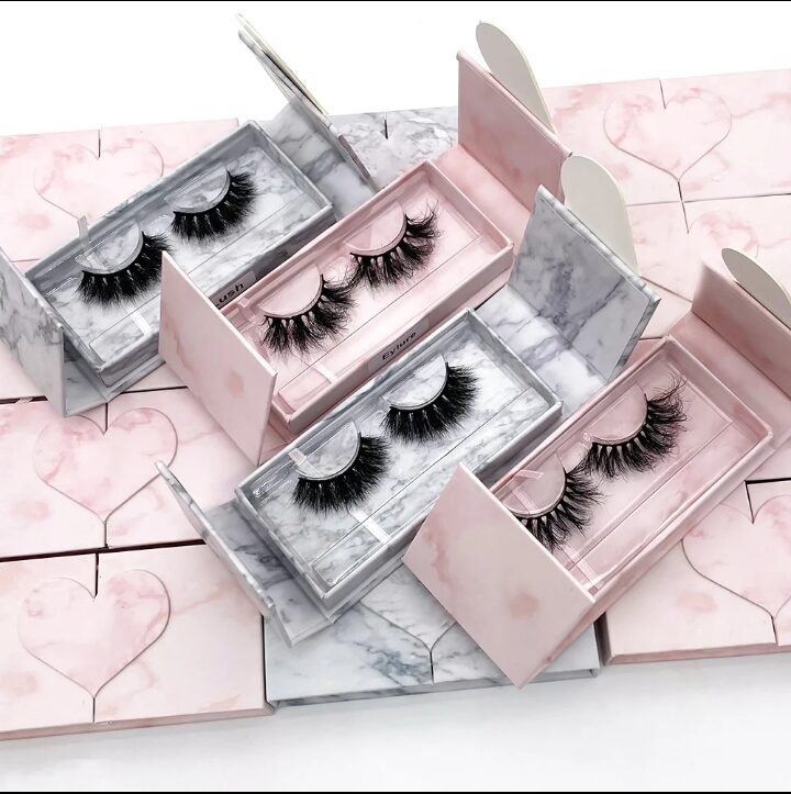 Faux cils en 100 % vison naturel